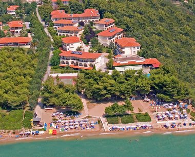 Studienreise Griechenland Hotel Portes Beach- Luftbild