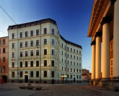 Schulfahrten Riga Hotel Hanza: Außenansicht