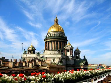 Kursfahrt nach Russland - Isaacskathedrale in Sankt Petersburg