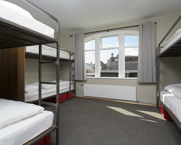 Schülerfahrt Loft Hostel Reykjavík- Mehrbettzimmer