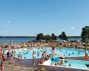 Studienreise Lysingsbadet Västervik Resort: Pool