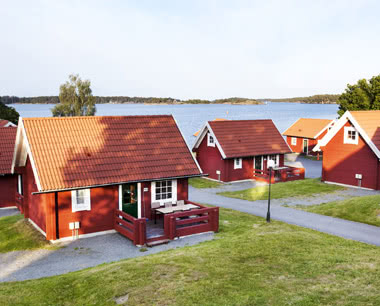 Schulfahrt Lysingsbadet Västervik Resort- Unterkunftsbeispiel