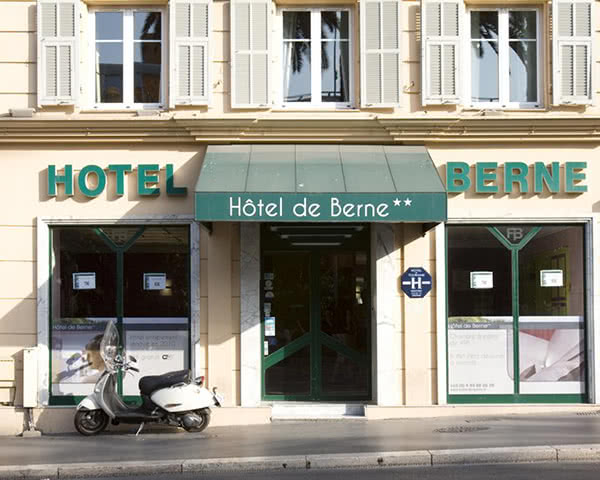 Hôtel de Berne Nizza: Außenansicht Hôtel de Berne Nizza