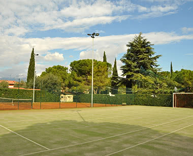 Abireise Freizeitcamp Gardasee-Süd: Tennisplatz