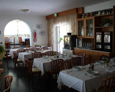 Klassenreise Hotel an der Versiliaküste- Restaurant