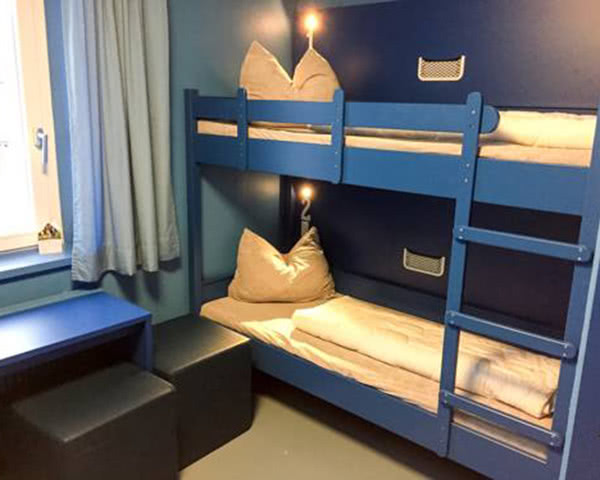 Schülerreisen Jugendherberge Oberammergau: Zimmerbeispiel Mehrbettzimmer