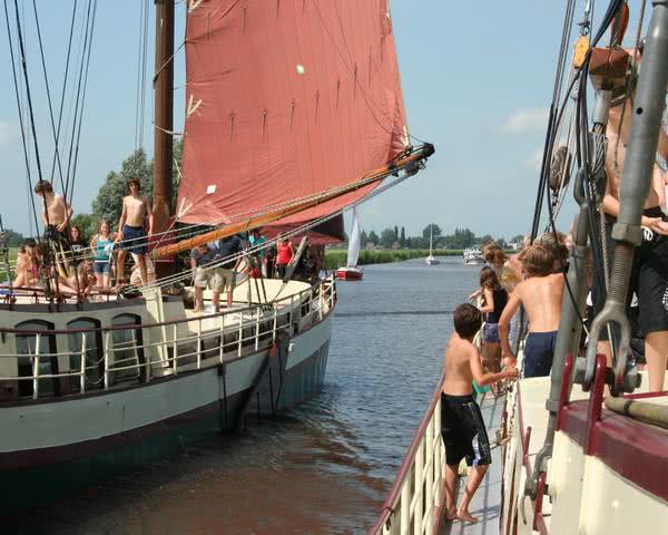 Klassenfahrt Westfriesland - Ihr segelschiff