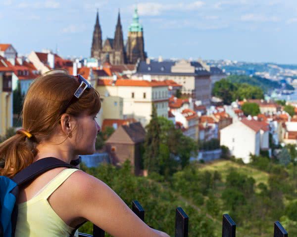 Aussicht auf Prag