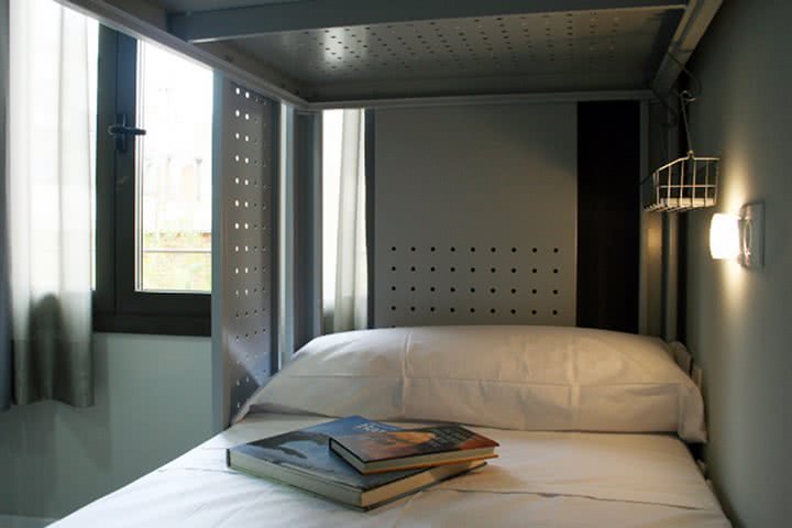 Jugendhostel Barcelona - Etagenbett
