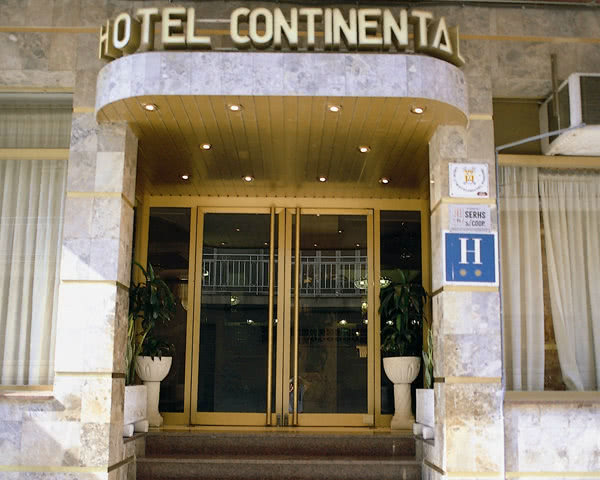Klassenfahrt Calella 2-Sterne-Hotel: Außenansicht