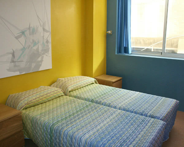 Abifahrt Barcelona Hostel in Badalona: Zimmerbeispiel