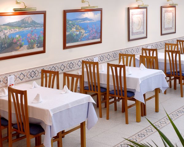 Hotel in Calella - Speisesaal