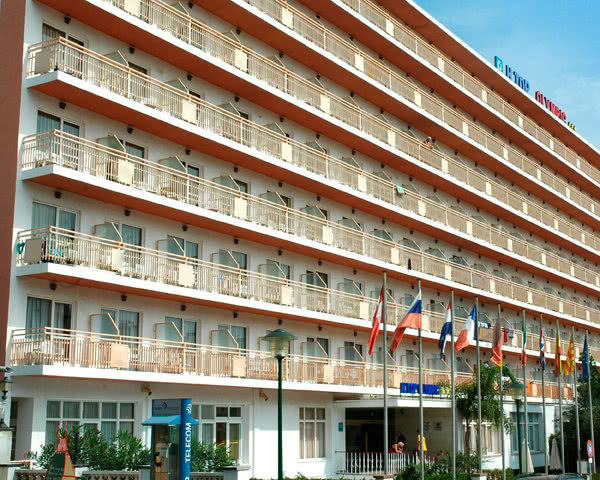 Klassenfahrt Costa Brava Hotel Top Olympic- Außenansicht