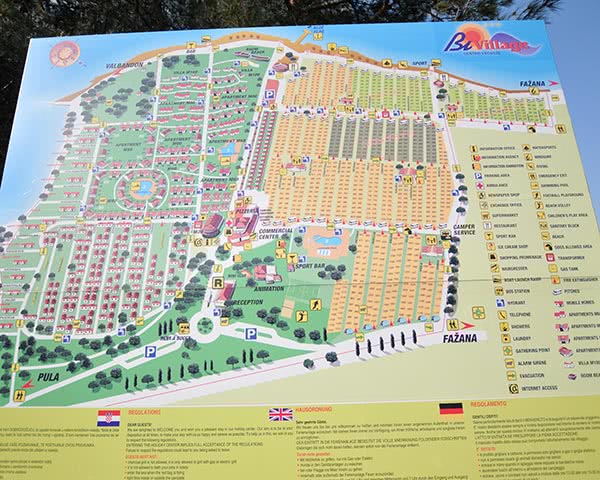 Gruppenreisen Ferienanlage Bi Village: Plan