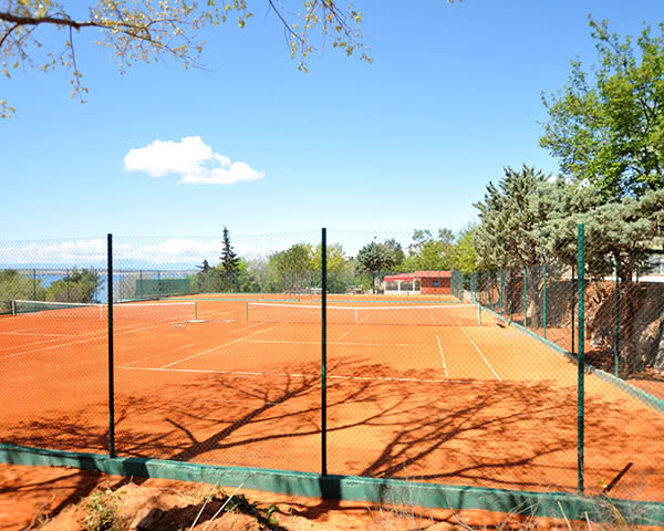 Studienfahrten Hotel Omorika Crikvenica- Tennisplatz