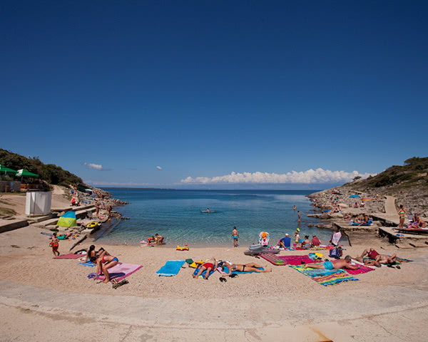 Klassenfahrt Mali Losinj Strand