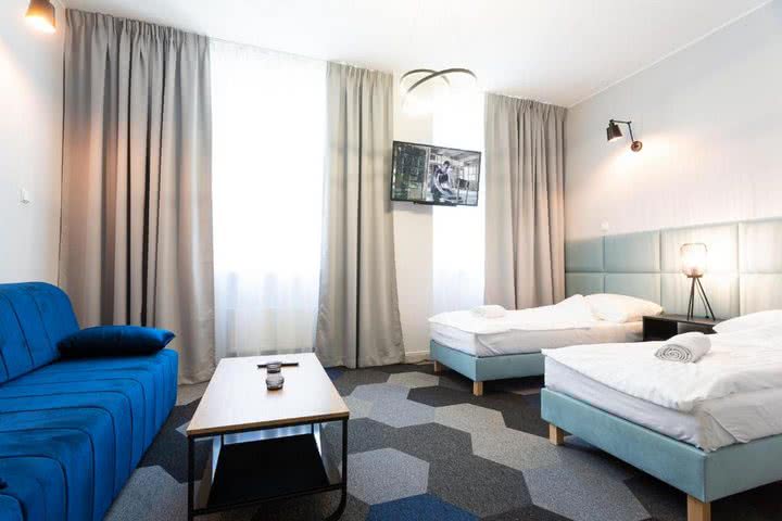 Moon Apartments Danzig - Mehrbettzimmer