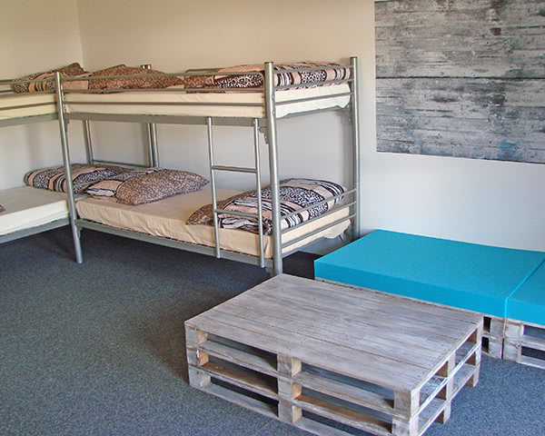Kursfahrt Jugendhaus Omega- Zimmerbeispiel Jugendhaus Omega