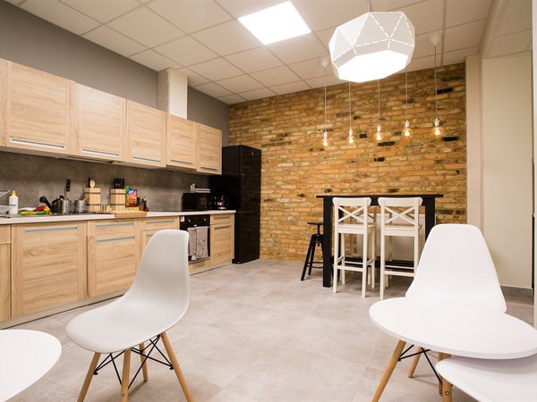 Moon Hostel Poznan - Gemeinschaftsküche
