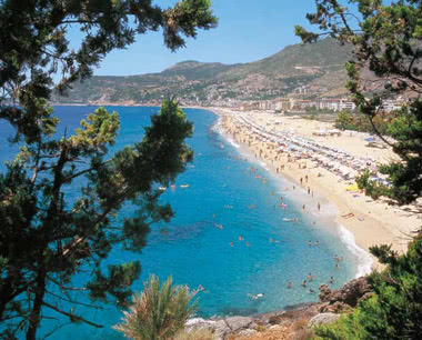 Schulfahrt Alanya - Kleopatra Beach