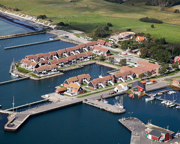 Klassenreisen Ferienpark Møn: Luftbild