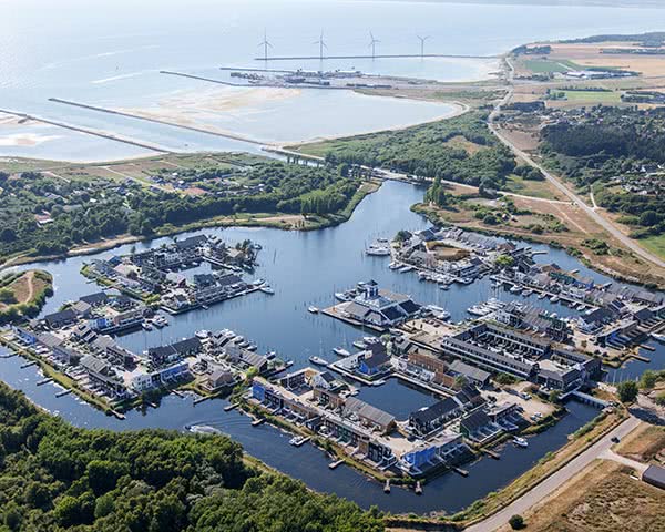 Gruppenfahrten Ferienpark Ebeltoft- Luftaufnahme