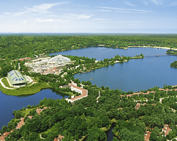 Klassenfahrten Centerparcs De Vossemeren- Luftbild
