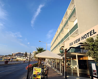 Schülerreise Hotelbeispiel Seaview: Außenansicht