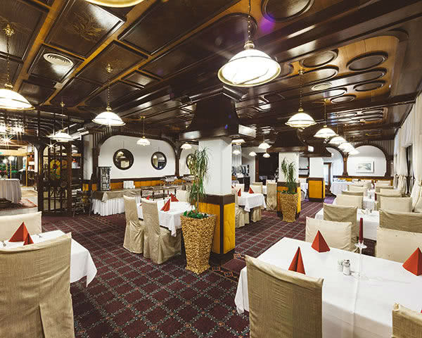 Hotel Ribno: Speisesaal Ribno Hotel