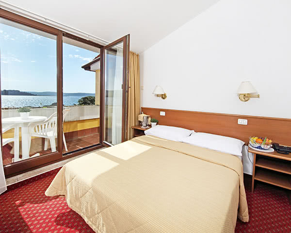 2-Sterne-Hotel Slowenische Adria- Doppelzimmerbeispiel Hotel in Portoroz