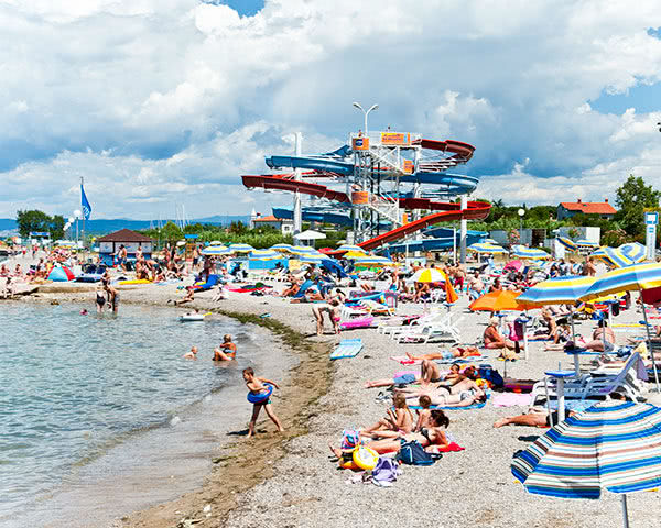 2-Sterne-Hotel Slowenische Adria- Strand San Simon in Izola