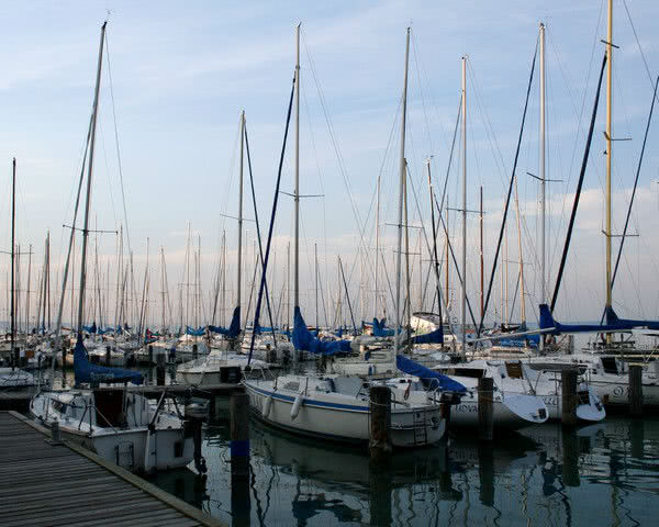 Abschlussfahrten Siófok- Hafen