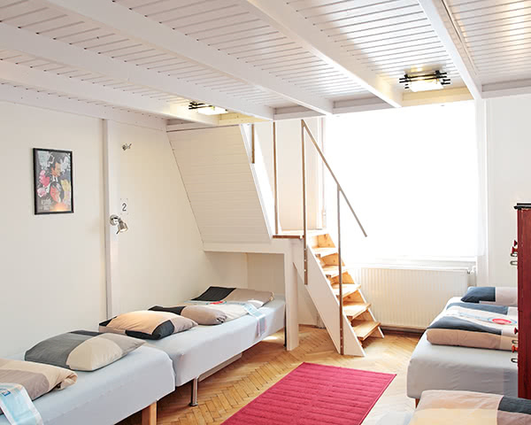Maverick Hostel Budapest- Zimmerbeispiel Mehrbett