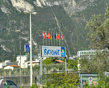 Abifahrt Ferienanlage Campinge Brione- Zugang