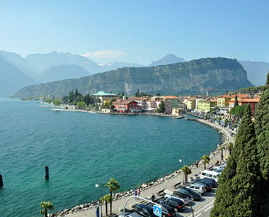 Klassenfahrten Gardasee - Blick aus dem Zimmer