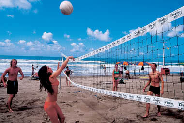 Beachvolleyball - das ist Spaß pur auf Ihrer Klassenfahrt