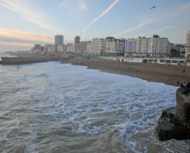 Kursfahrt Brighton- Stadtpanorama