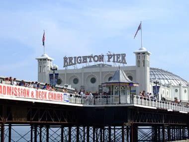 Klassenfahrt Südengland - Brighton Pier