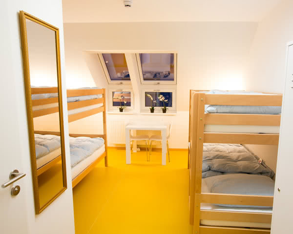 Kursfahrt a&t Holiday Hostel Wien- Zimmerbeispiel