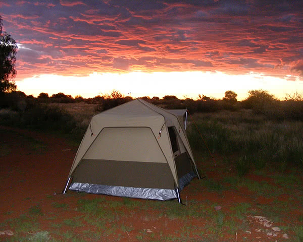 Camping Namibia- Sonnenuntergang Namibia
