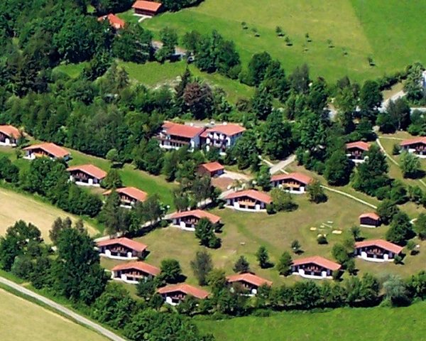 Feriendorf Sattelbogen - Luftaufnahme