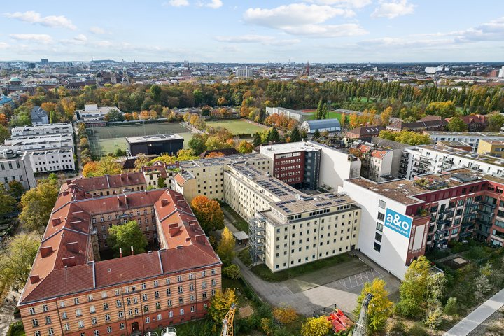 a&o Berlin Hauptbahnhof - Luftaufnahme