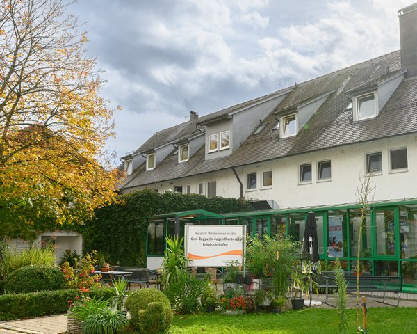 Jugendherberge Friedrichshafen - Eingangsbereich Foto: Heiko Potthoff