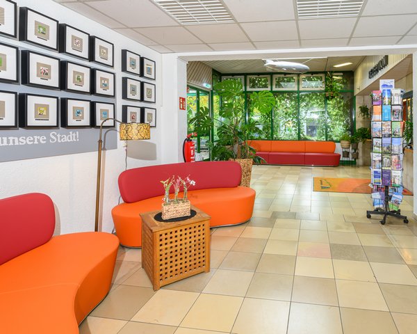 Jugendherberge Friedrichshafen - Lobby Foto: Heiko Potthoff