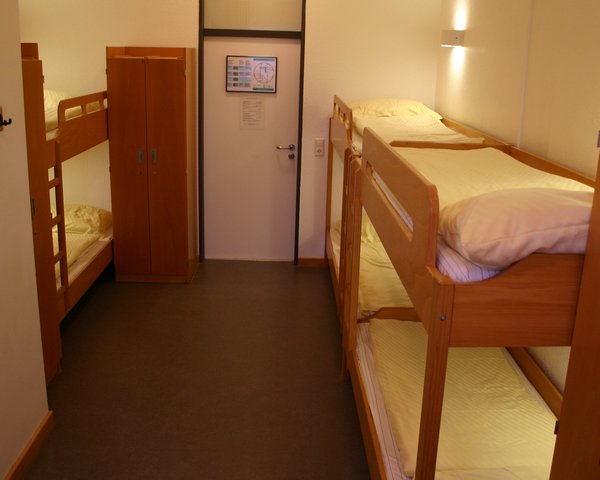 Jugendherberge Konstanz - Mehrbettzimmer Bildnachweis DJH Baden-Württemberg e.V. 