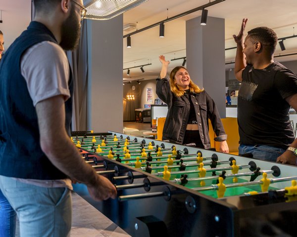 a&o Düsseldorf Hauptbahnhof - Kicker