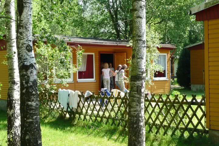Sport- und Ferienpark Hoher Hain - Bungalow Draußen