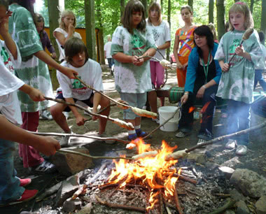 Abifahrt Feriendorf Hoher Hain- Marshmallow