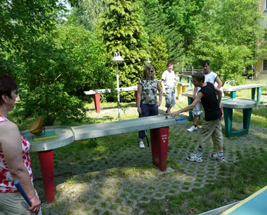 Studienfahrt Feriendorf Hoher Hain- Tischgolf