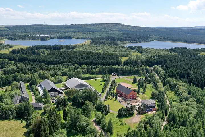 Jugendherberge Altenberg - Luftbild Unterkunft